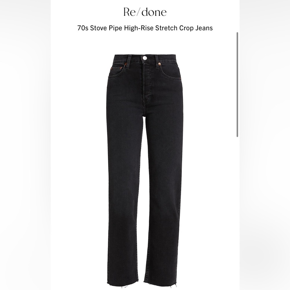 Re/Done 70’s Stove Pipe Jeans